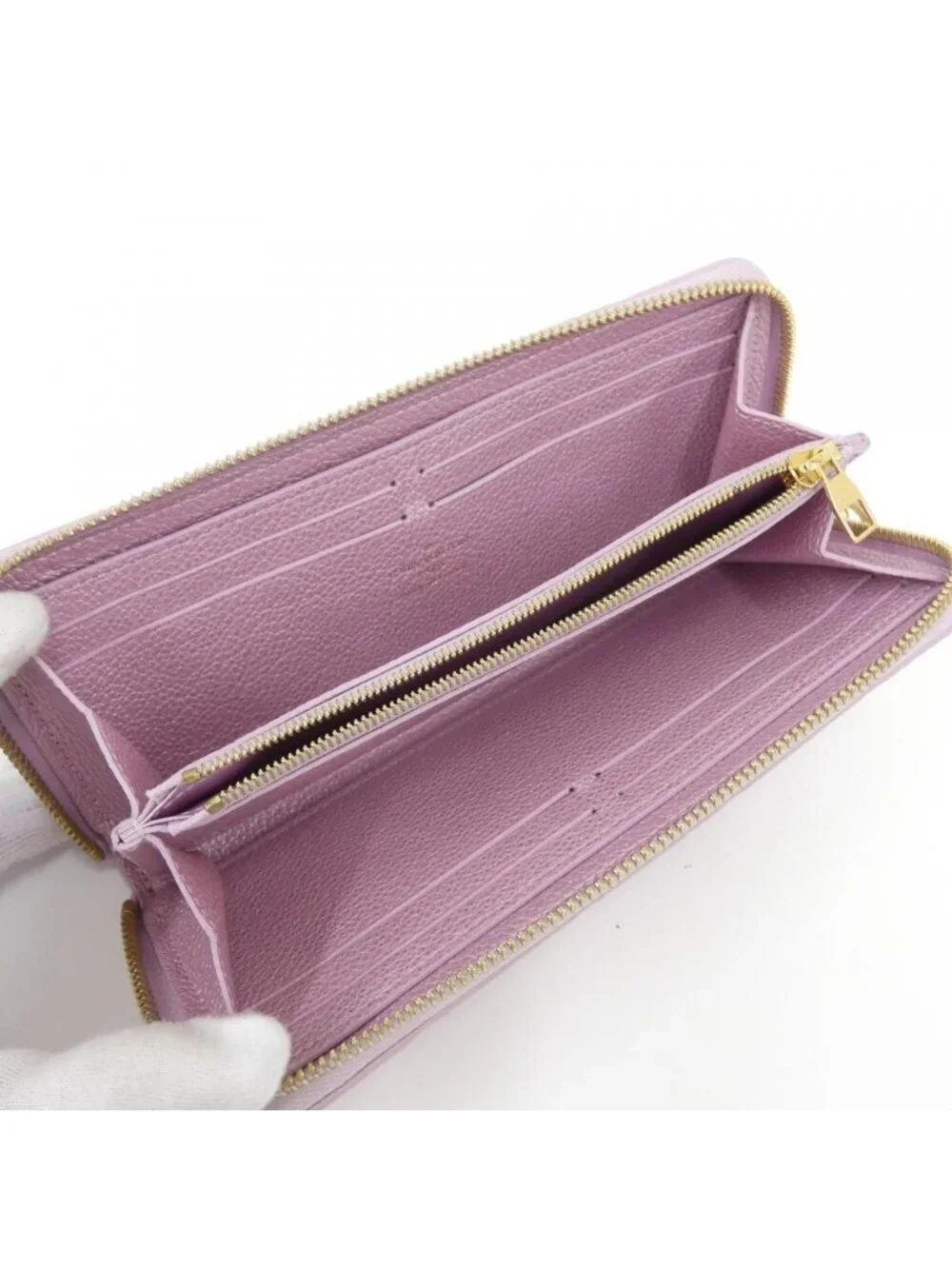 Louis Vuitton Monogram Empreinte Portefeuille Clemence Wallet